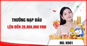 Thưởng nạp đầu Casino MB66